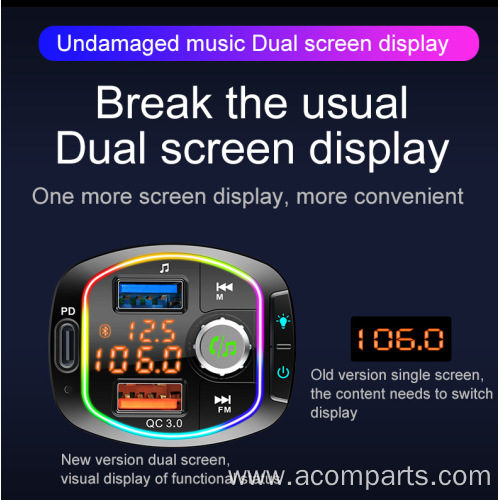 Fast Charge Support Charge Fm Transmitter Player